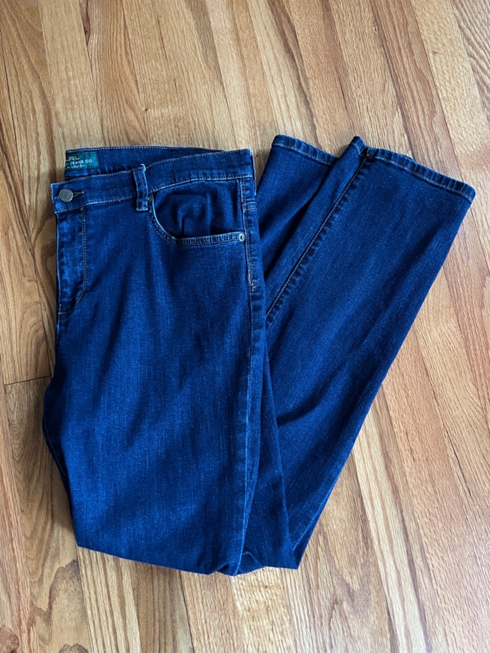 Ralph Lauren Indigo Straight-Leg Jeans